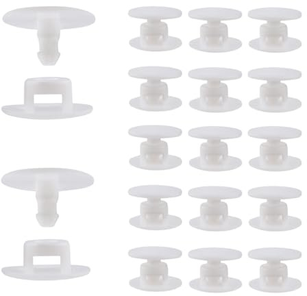 TKYPZY 100 pares de botones de repuesto con hebilla, accesorios de botón para zapatos, bolsos, botones de reparación de bolsos, remaches para bricolaje, pulsera, zapatos redondos, remaches de correa
