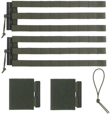 Peminkoo Tactical Skeletal Cummerbund Upgarde Kit 3 Band MOLLE Quick Release Spänne Set JPC 420 419 XPC Airsoft Jakt, Väst Tillbehör