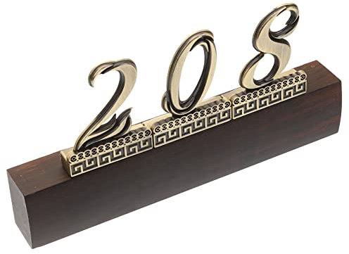 HOMSFOU Wide Application Metal House Numbers Door Sign for Office Hotel and Home Stick Door Numbers Outdoor House Signs