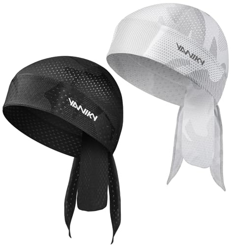 YANIKY Bandana Unisexe MTB - Protection UV & Respirable - Bord Inférieur Élastique pour Cyclisme, Randonnée et Moto