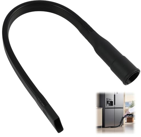 Embout Suceur Plat Flexible Universel pour Aspirateur - 62 cm avec Raccord Standard 32 mm, Nettoyage Efficace des Zones Inaccessibles, Idéal pour Ventilation, Appareils Éléctroménagers, Canapés et Voi