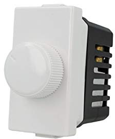 Regolatore Dimmer A Manopola 220V Bianco Compatibile Con Bticino Matix
