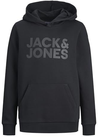 JACK & JONES Jjelogo Sweat Hood 2 Col 22/23 Noos JNR Sweatshirt à Capuche Garçon (Lot de 1)