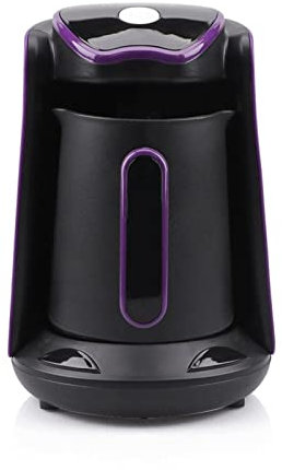 TEmkin Macchine da caffè da incasso Macchina per caffè automatica Caffettiera elettrica Caffettiera Moka per uso alimentare Bollitore portatile da viaggio (Colore : Blu) (Viola)