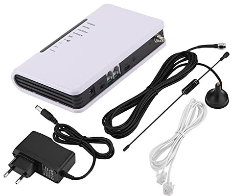 gsm Gateway analogico, terminale senza fili, modulo GSM Quadband 850/900/1800/1900 MHz, supporto ricezione di telefono fisso, sveglia, scatola di registrazione (spina UE)