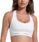INNERSY White Ladies Bras Non Wired Everyday Bra for Women Comfy Bralettes Crop Top Teen Girls (M, White)