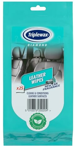 Triplewax Leather Wipes – Cleans & Conditions Leather Seats & Interiors