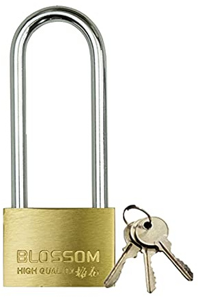 KRXSOBNV, Schlüsselvorhängeschloss aus Messing mit 3 Schlüsseln, wasserdichtes und rostfreies Diebstahlsicherungsschloss, optionales Kurzbalken- und Langbalkenschloss,Vorhängeschlösser(Style2,35mm)