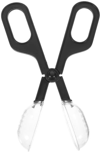 BESPORTBLE Reptile Feeding Tweezers - Durable Plastic Tong for Safe Handling of Crickets and Other Live Food - Essential Aquarium Tool for Pet Owners 30cm Long