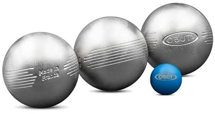 Obut - Loisir Side 73mm Jeu 3 Boules - Taille Unique - Boules de pétanque