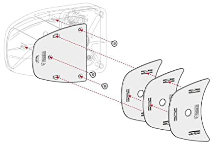 Fiamma Safe Door Spacer Kit in Grey 08230-01G