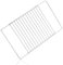 Oven Shelf Adjustable Oven Rack Grill Cooking Tray - Chrome Plated Shelves with Extendable Length 36-62cm, Width 32cm Suitable for Most Ovens