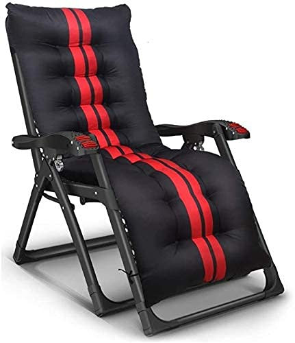 Guyifuny Klappbarer Loungesessel, strapazierfähig, Gartenmöbel-Sets, Sonnenliege, Camping-Gartenstühle, klappbare und verstellbare Sonnenliege