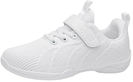 Kraftpaid Gymnastique Cheerleading Chaussures,Chaussures D'EntraîNement De Cheerleading,Chaussures De CompéTition De Cheerleading,Respirant,Anti-DéRapant,pour Enfants L'EntraîNement De Danse
