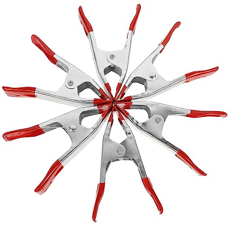 NUOBESTY 6piezas Pinza De Electricista Puntiaguda Clip Para Tienda De Campaña Clip De Acero Multiusos Pinzas Para Tienda De Campaña