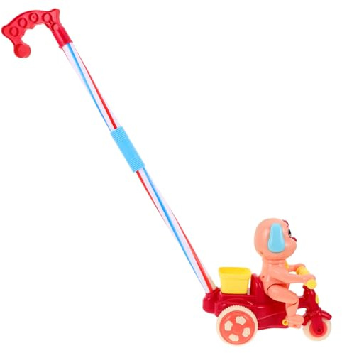 NOLITOY Poussette Garçon Fille Chien à Hauteur Réglable pour Tout-Petits Apprentissage Marche et Développement Moteur Activité Interactif pour Garçon Fille