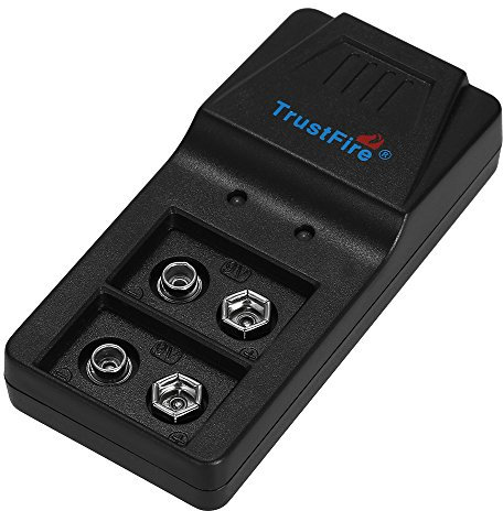 Lixada Carga Universal para la Batería de Litio Recargable 9V