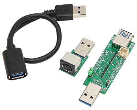 Sxhlseller PC Engine USB 3.0 Game Controller Converter, für SNAC Adapter Game IO Board für Mister, Gaming ohne Latenz, mit USB-Verlängerungskabel