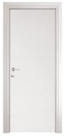 Porta battente da interno reversibile frassino bianco (70x200 cm)