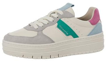 Tamaris Schnürer Damen sportlich metallic,EU 39