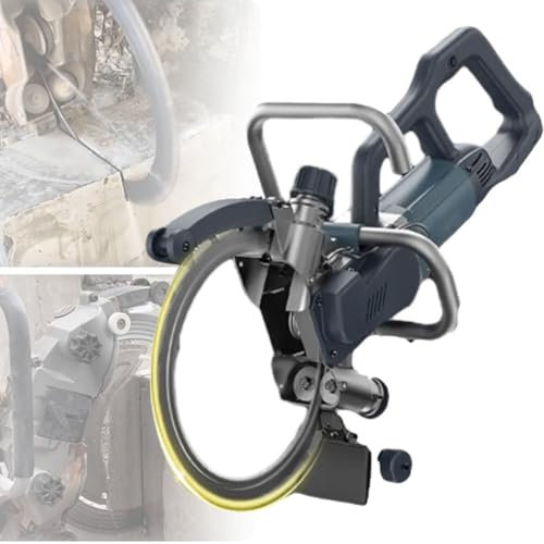Macchina Elettrica per Scanalature a Muro 10,6 8800W, Motore Brushless per Scanalatrice Da Muro, Sega Circolare per Cemento Sega per Cemento, Taglierina a Disco, Taglierina Ad Alta Potenza