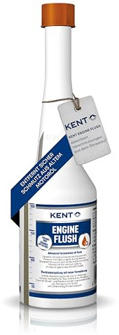 KENT Engine Flush 250ml – Lösemittelfreie Motorreinigung – Ölschlammspülung für Diesel- & Benzinmotoren – Reinigt Schalt- & Differentialgetriebe – Mit Hochdruckschmierung & Schutz für mechanische Teil