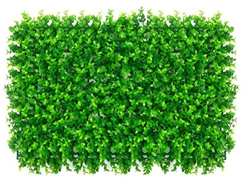 BAFOVY Konstgjord Gräs, Plastgräsplantor för Heminredning med Naturtrogen Look, för Hotell, Kaféer, Bakgrunder (Yudali vanlig)