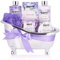BRUBAKER Cosmetics Bade- und Dusch Set Lavendel - 7-teiliges Geschenkset in dekorativer Wanne