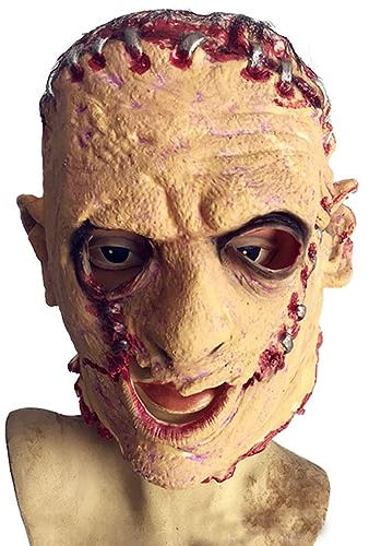 MOHDHAF-Cosplay Costume Mask Halloween Ring Lord of the Rings Horror Mask Zombie Headwear Latex Devil Props Party