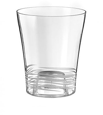 Kalapanta - Pot à orchidées avec Fond surélevé, en Plastique recyclé et Recyclable, Pot pour Plantes d'intérieur et d'extérieur. (Ø 14 cm x h 16, Transparent)