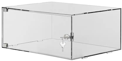 VKF Renzel GmbH Vitrine de comptoir Lilium en Verre Acrylique avec Serrure - Vitrine de Vente - Vitrine de présentation - Vitrine d'exposition - Vitrine d'exposition