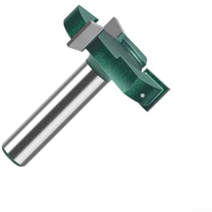 Corte de precisión con cortador de fresado Threeedge tipo T, para proyectos laminados y de madera dura (12 x 50,8 x 1/2 mm)