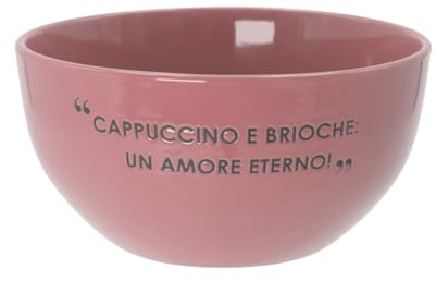 KASANOVA Ciotola 14 cm scritta Quotes malva