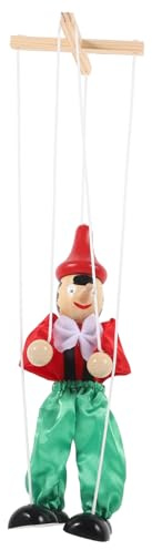 SUPVOX Marionette Puppet Toys String Puppet for Boys and Girls Creative Marionettes Wooden People Figures Play