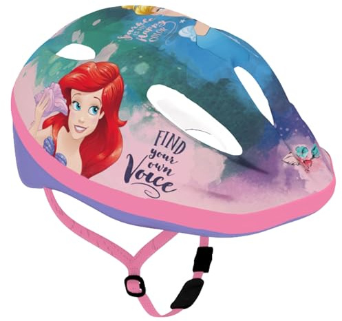 DISNEY SAFE bicycle helmet for girls, for cycling, SPORTY, ADJUSTABLE 52-56 cm
