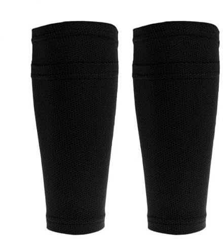 Harilla Mangas de Compresión de Pantorrilla Funda Protectora de Pierna Calcetines Elásticos Soporte para Espinilla Material de Nylon Transpirable Adecuado