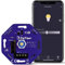 Zigtiger Wifi LED Dimmer Schalter, Universal Wlan Drehdimmer Unterputz Dimmschalter geeignet für Dimmbare LEDs und Halogen 5-250 W, Ohne Klemmkrallen, Weiß Schalttafel