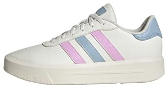 adidas Damen Court Platform Shoes Schuhe, Off White/Bliss Lilac/Wonder Blue, 42 2/3 EU