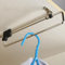 Kleiderstange für den Schrank, verstellbar, einziehbar, ausziehbare Stange, ausziehbare Schiene, Garderobenstange, verschiebbare Teleskop Kleiderstange zum Aufhängen von Kleidung (12 Zoll/30 cm)