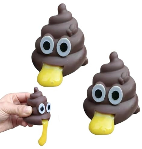 Squishy palla antistress giocattolo vomitore, palle da spremere, per liberare lo stress, effetto comico per risate, giocattolo sensoriale per adulti e adolescenti
