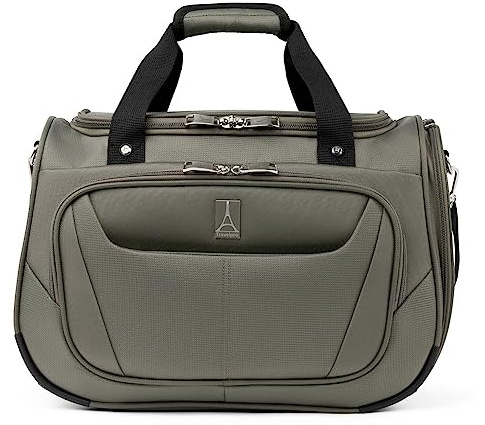 Travelpro Maxlite 5 Softside Lightweight Underseat Carry-On Travel Tote, Overnight Weekender Bag, 18-Inch — Slate Green
