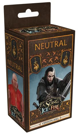 CMON, A Song of Ice & Fire – Neutral Kartenaktualisierungen, Erweiterung, Tabletop, 2 Spieler, Ab 14+ Jahren, 45+ Minuten, Deutsch, Mehrsprachig
