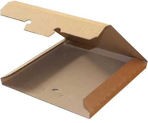 SCATOLA DI CARTONE KRAFT PER SPEDIRE IN SICUREZZA DA 1/6 DISCHI 45 GIRI 7 - 20 SCATOLE