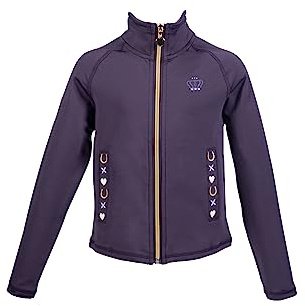 HKM Lola Veste de compétition, Violet, 140 cm Fille