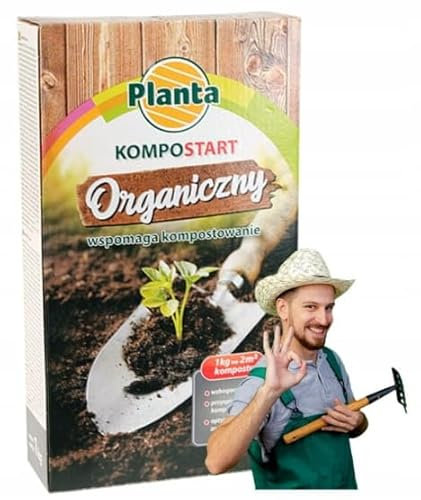 DomoDomo KOMPOSTART Accélérateur de compost bio 1 kg de granulés pour compostage rapide des déchets organiques