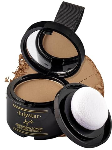 Polvere per raddrizzamento, 4 g per riparare l'attaccatura dei capelli e coprire la caduta dei capelli – Copertura immediata del grigio, polvere per capelli senza macchie, per uomini e donne – Fibre