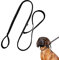 1.5 m Figure Of 8 Dog Lead, Slip Lead For Dogs, Adjustable Training Dog Leads, Suitable for Small, Medium And Large Dogs
