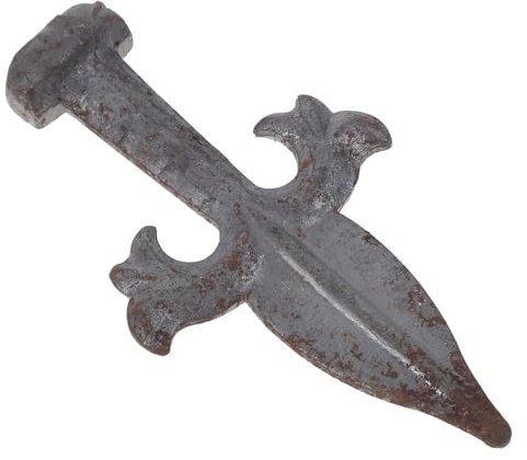 Homoyoyo Puntale Per Recinzione in Ferro Terminali Per Recinzione in Metallo Da Giardino Accessorio Decorativo Esterna