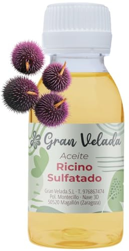 Gran Velada - Olio di Ricino Solfato 250ml | Olio Rosso di Turchia Idrosolubile | Emolliente Emulsionante e Stabilizzante | Per Cosmetici Naturali e Formule da Bagno