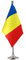 Rumänien-Flagge, Tischflagge, Schreibtischflagge, Büroflagge, Banner, Festivals, Veranstaltungen, Feiern, Bürodekoration, Schreibtisch, Heimdekoration